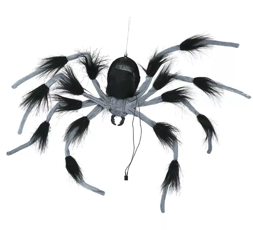 Araña con Luz de Sonido y Movimiento de 80 cm