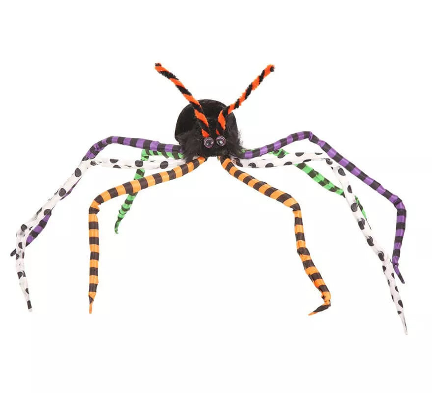 Translation missing: en.Araña con Patas de colores de 80 cm