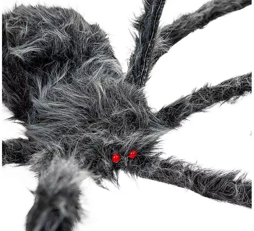 Araña gris patas largas y finas de 80x18x8 cm