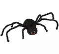 Araña Negra con Movimiento, Luz y Sonido 125x30 cm