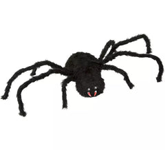 Black Spider with Movement, Light and Sound 125x30 cm