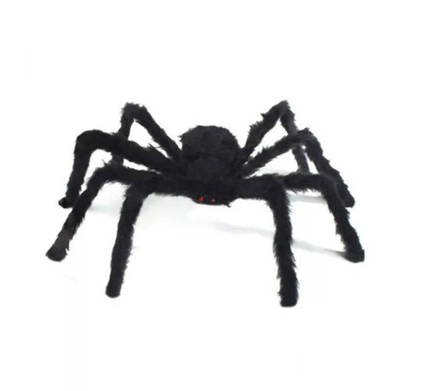 Translation missing: en.Araña negra patas cortas de 75 cm
