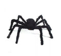 Araña negra patas cortas de 90 cm