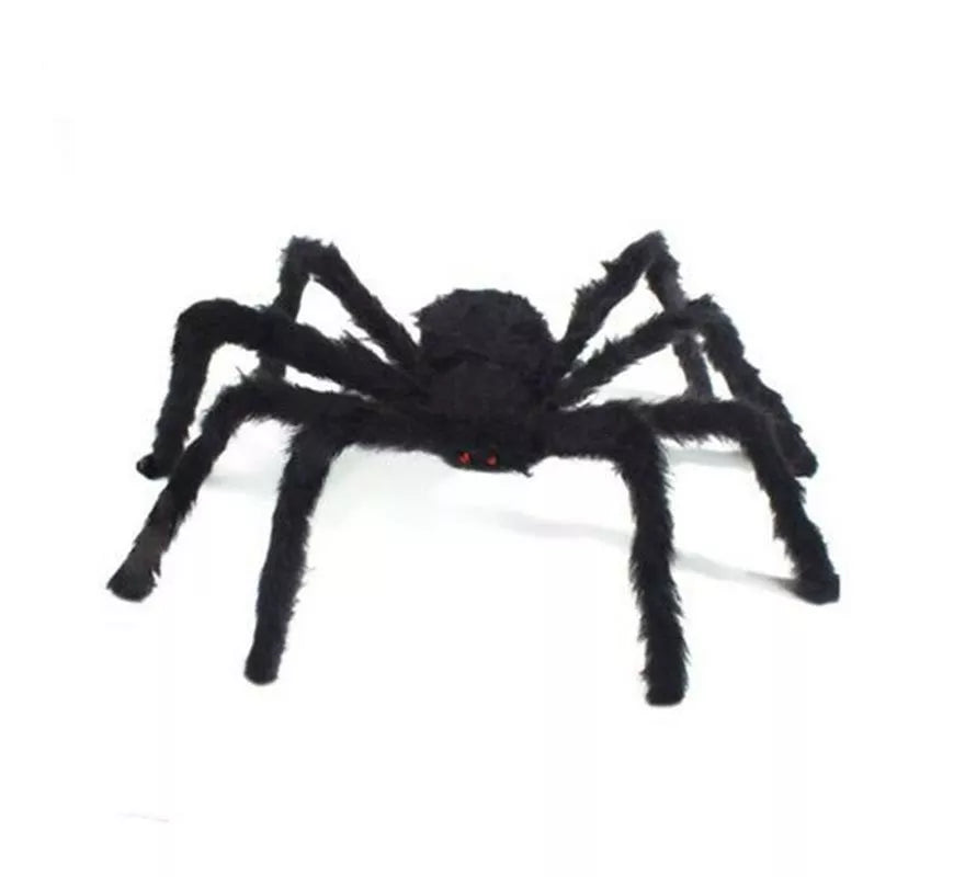 Translation missing: en.Araña negra patas cortas de 90 cm