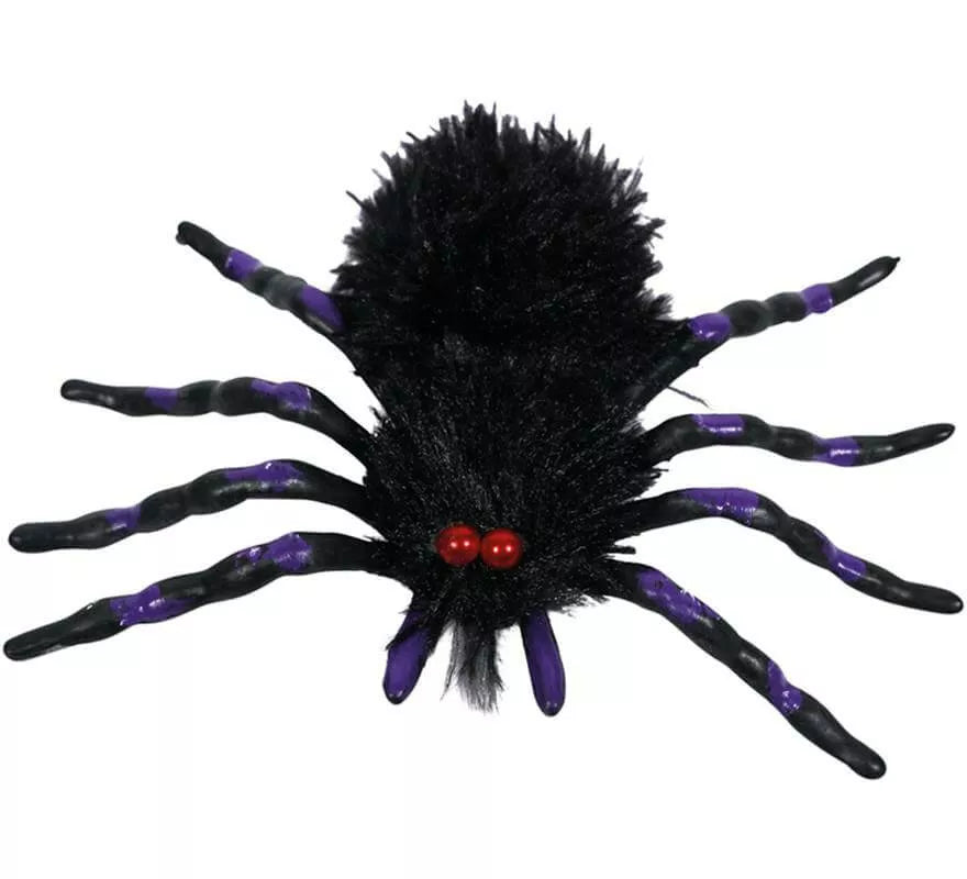 Translation missing: en.Araña Negra y Morada de 18x12 cm