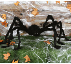 Hairy Spider with Light 150 Cm