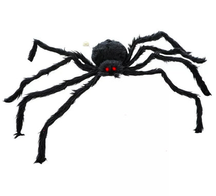 Araña Peluda con Luz de 80 cm