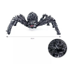Gray Hairy Spider red eyes 60 cm