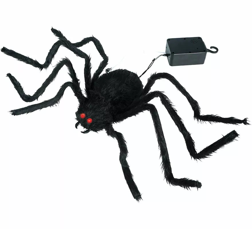 Translation missing: en.Araña Sube y Baja Susto con Luz, Sonido y Movimiento de 80 cm