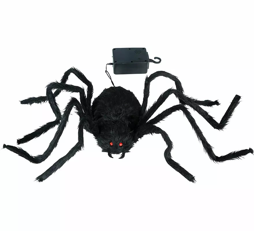 Translation missing: en.Araña Sube y Baja Susto con Luz, Sonido y Movimiento de 80 cm