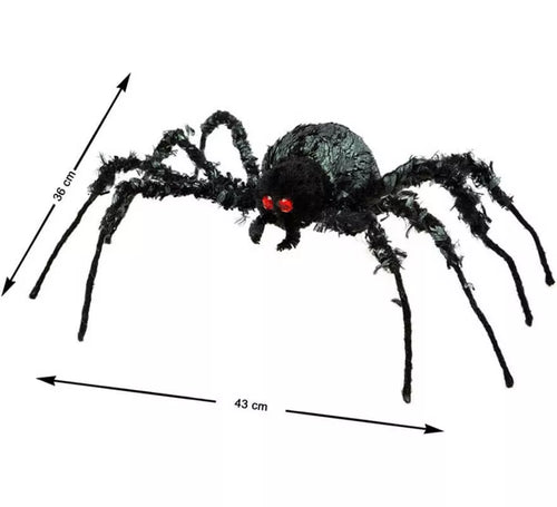 Araña Verde de Ojos rojos de 43x36 cm