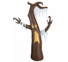 Halloween Self-Inflating Spell Tree with Lighting, 244 cm
