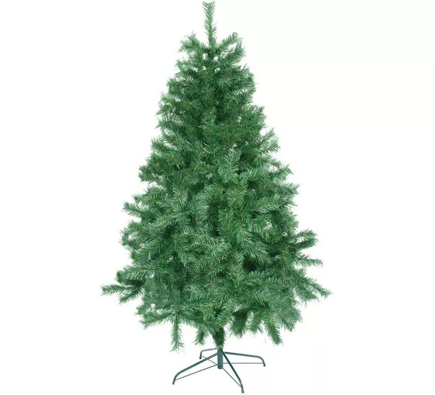 Árbol de Navidad Andino de 604 Ramas de 180 cm con Pie Metálico