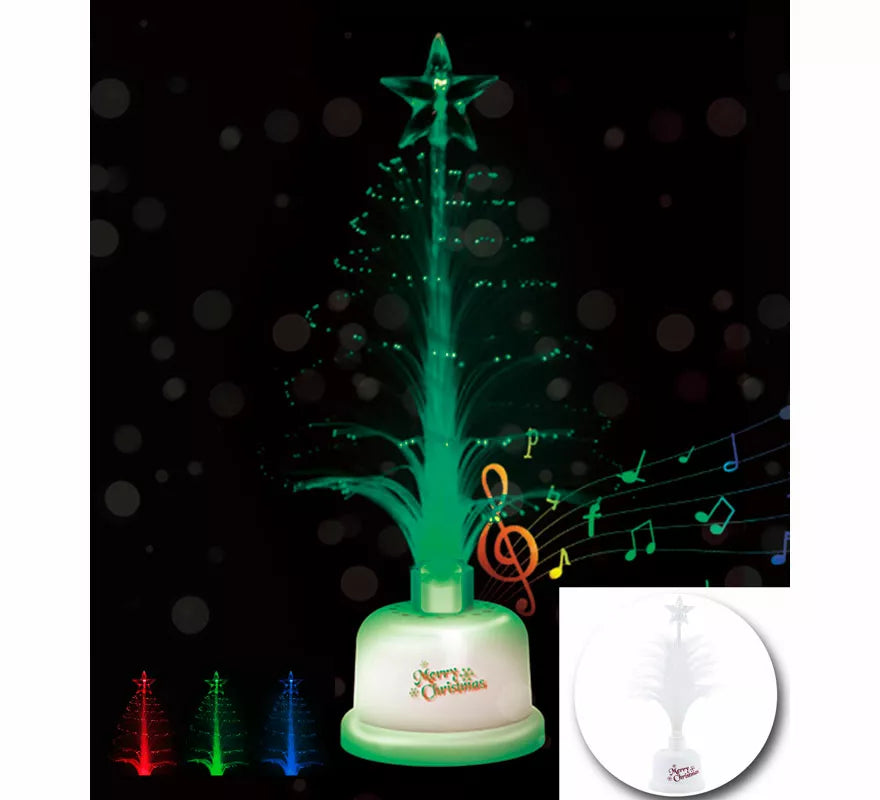 Árbol de Navidad con Luz y música de 4,5x15 cm