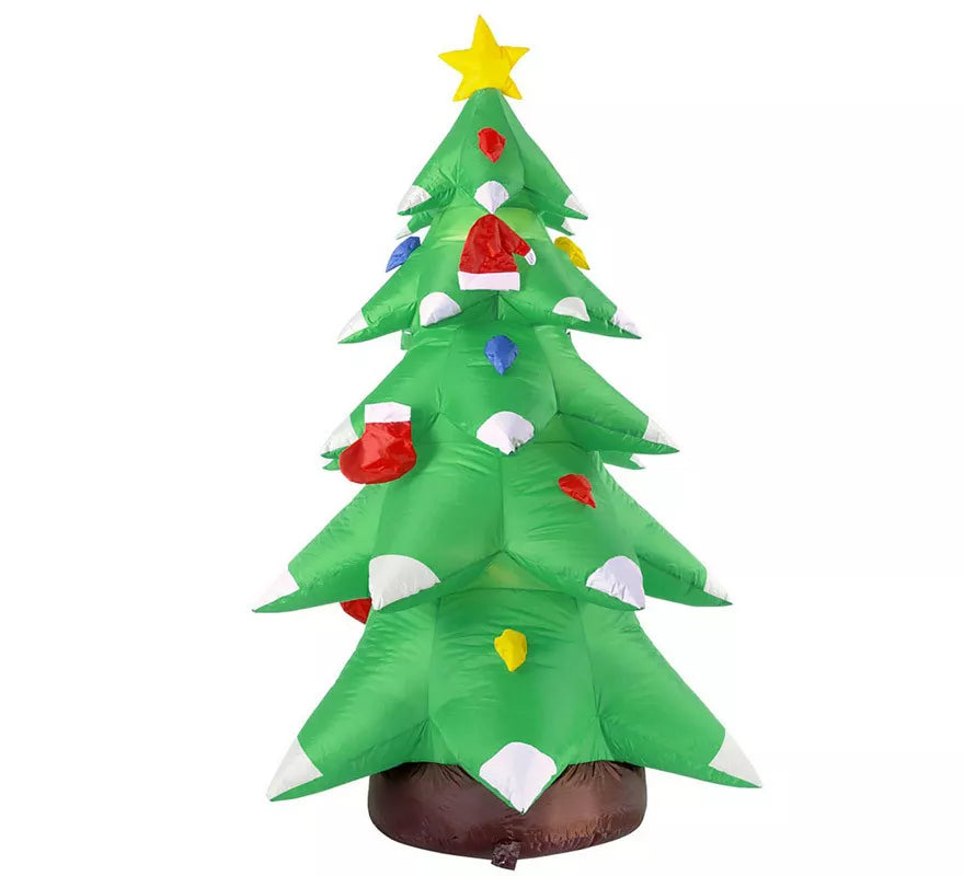 Translation missing: en.Árbol de Navidad Hinchable Luminoso con Ventilador de 183 cm