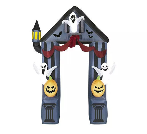 Arco Hinchable Fantasmas y Calabazas de 240x200 cm