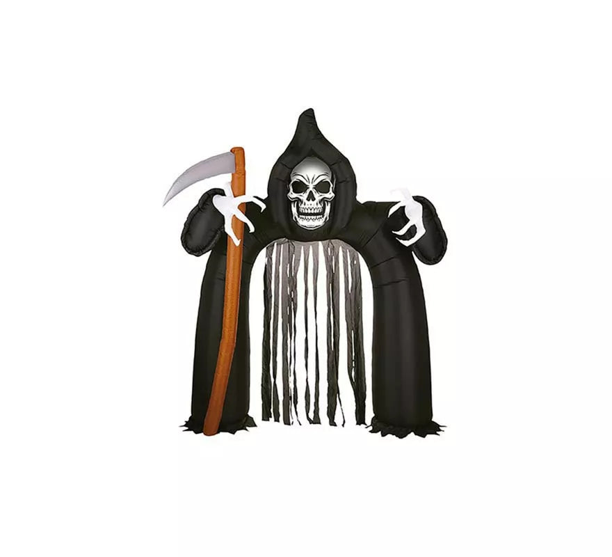 Arco Hinchable Muerte con Cortina de 200x180 cm