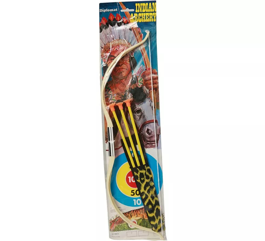 Arco Indio de 52 cm con 3 Flechas