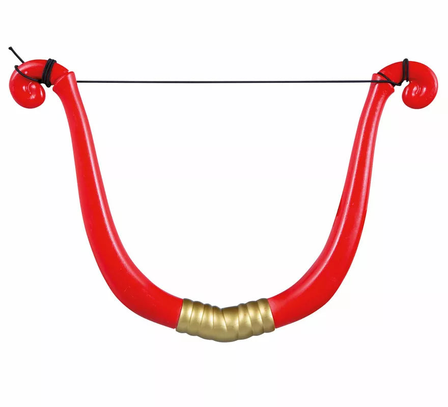 Arco Rojo de Cupido con Flecha de 58 cm