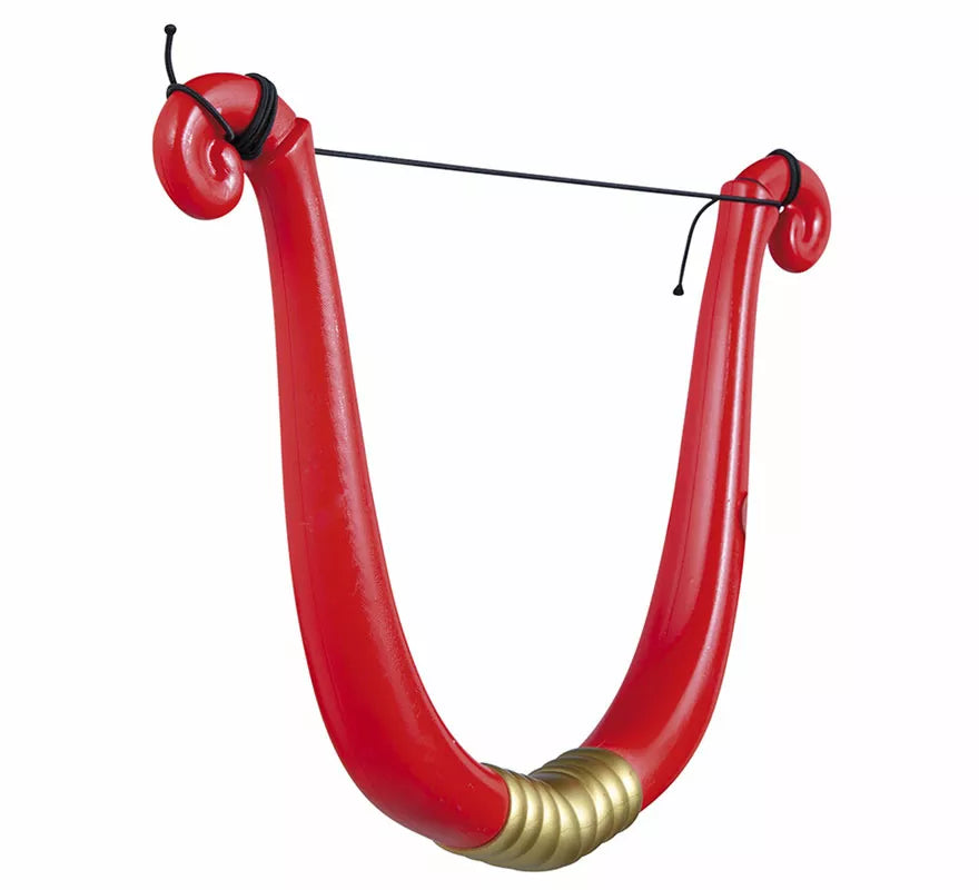 Arco Rojo de Cupido con Flecha de 58 cm