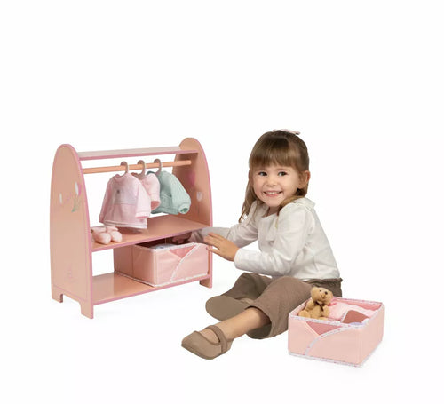 Armario Abierto de Madera de Juguete