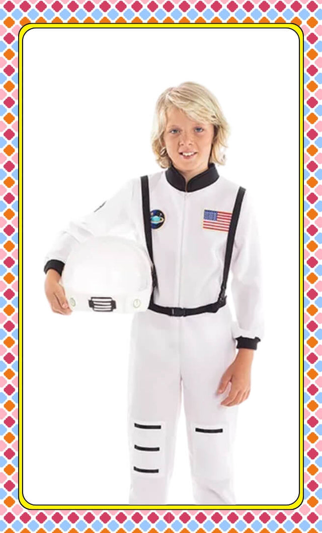 Disfraces de astronautas y espacio