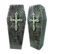Ataúd Antiguo con Cruz de 48X18X11 cm