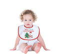 Babero de 'My First Christmas' Mi primera Navidad para bebés