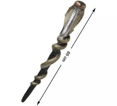 65 cm Egyptian Golden Snake Staff