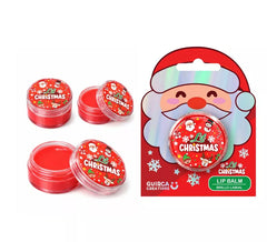 Red Lip Balm with Strawberry Flavor