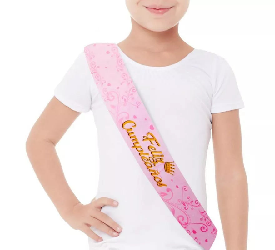 Translation missing: en.Banda Feliz Cumpleaños de Princesa 160x9,5 cm