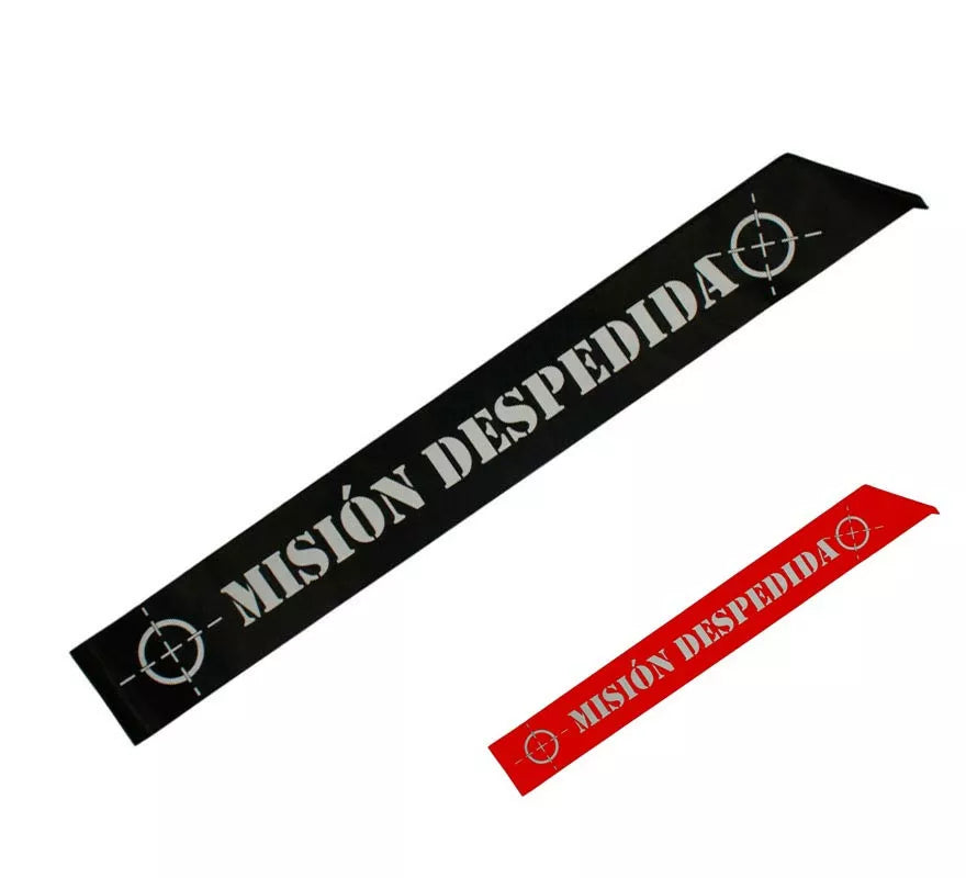 Translation missing: en.Banda Misión Despedida de 80 cm en colores surtidos