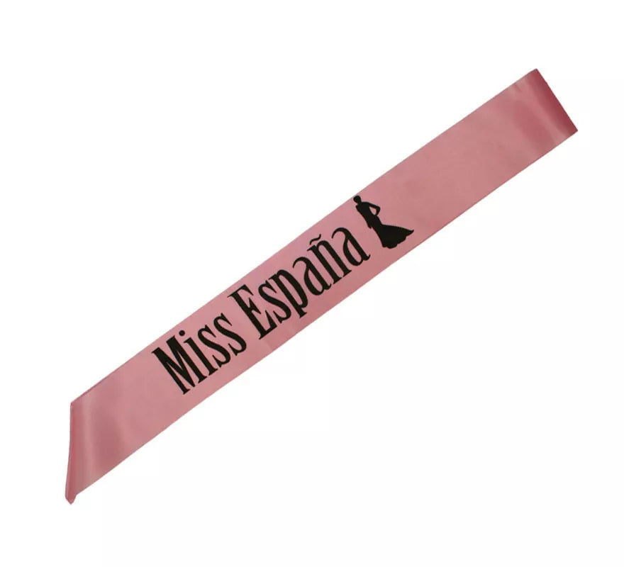 Translation missing: en.Banda Miss España de 80 cm en colores surtidos