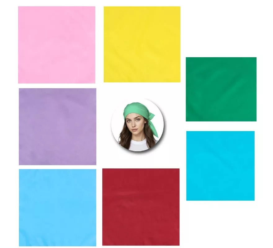 Translation missing: en.Bandana en varios colores de 54x54 cm adulto