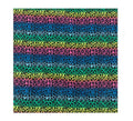 Bandana estampado Leopardo multicolor de 54x54 cm