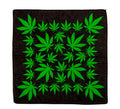 Bandana Hojas de Marihuana de 55X55 cm