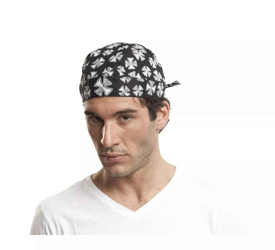 Translation missing: en.Bandana Motera con Cruces blancas
