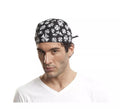Bandana Motera con Cruces blancas