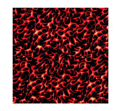 Bandana Motero fuego de 54x54 cm