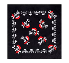 Skull Pirate Bandana 54x54 cm