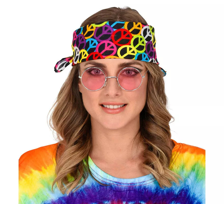 Bandana Símbolo de Paz de 55X55 cm