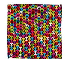 Peace Symbol Bandana 55X55 cm