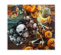 Bandeja Calaveras Temible de plástico de 39x24 cm