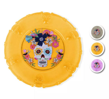 Bandeja Catrina en colores surtidos de 34x3 cm