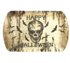 Tray with Skull 39x24 cm