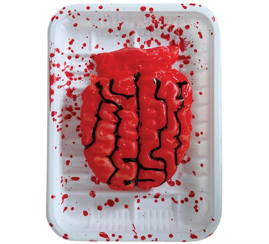Bandeja con Cerebro 18x13 cm