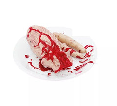 Tray with Heart and Bloody Finger