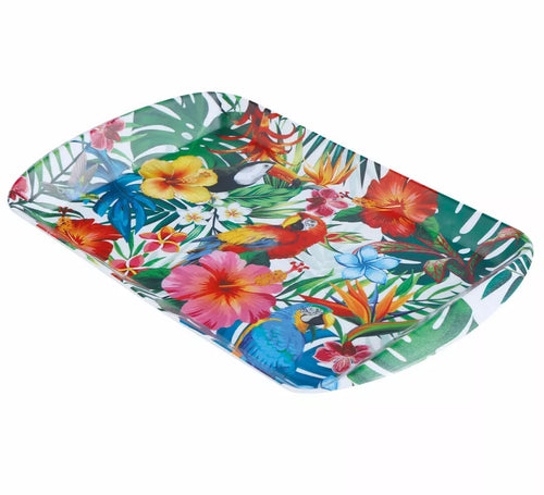 Bandeja Hawai de Plástico de 39X24 cm
