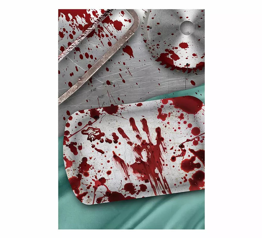 Bandeja Sangre de Plástico de 39X24 cm