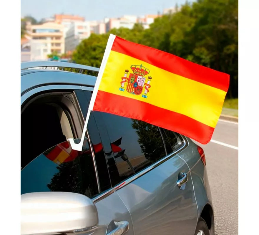 Translation missing: en.Bandera de España para Coche de 30x45 cm